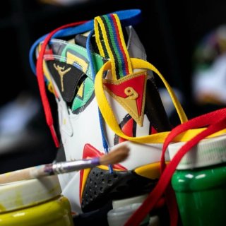 Zapatillas Nike Air Jordan 7 Retro Edición Miró.