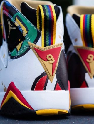Zapatillas Nike Air Jordan 7 Retro Edición Miró.