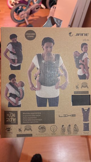 Mochila Porta Bebé Jane Like +0m
