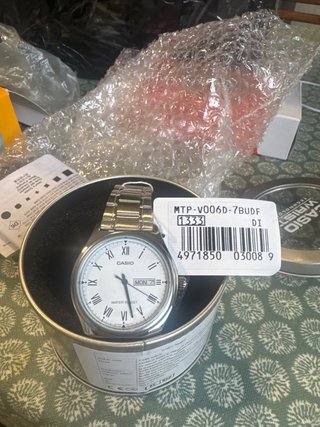 Reloj Casio MTP-V006D-7BUDF Plateado