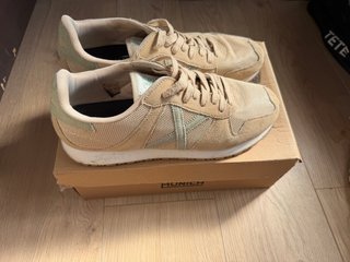 Zapatillas Munich Beige y Verde