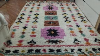 Alfombra Estilo Bereber Multicolor