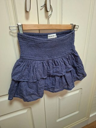 Falda niña Brownie azul talla XS