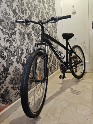Bicicleta MTB Rockrider ST 50 Talla M Negra