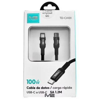 Cable USB-C a USB-C M2 100W 5A