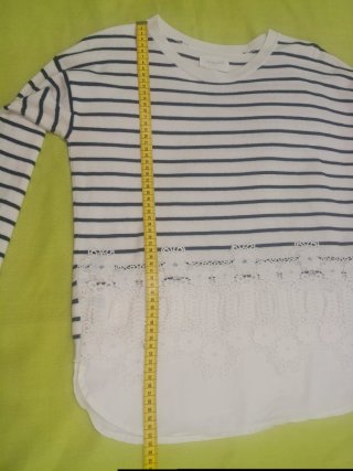 Jersey marinero con encaje