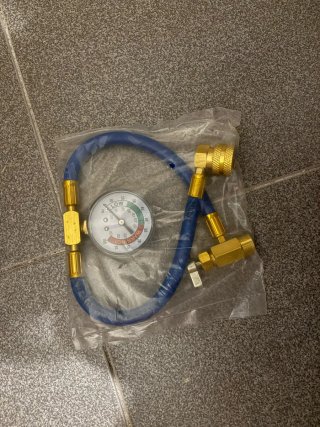 Manómetro Manguera Carga Aire Acondicionado