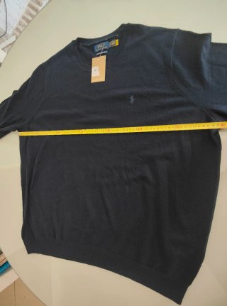 Jersey Polo Ralph Lauren Lana Merino 3XB Azul