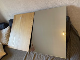 Lote 4 Espejos y 4 Paneles Madera IKEA PAX
