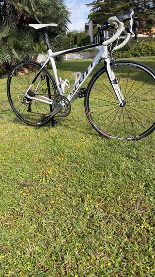 Bicicleta de Carretera Scott CR1 Team de carbono .