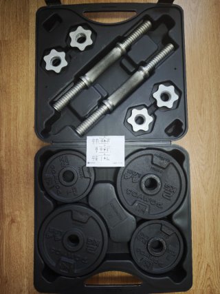 Set de Mancuernas Domyos con Maletín