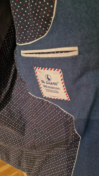 Americana azul El Ganso