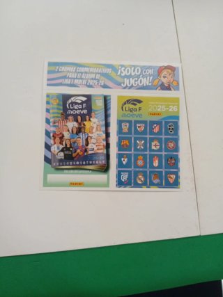 Cromos conmemorativos liga f 24/25, 25/26