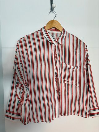 Camisa de Rayas Pull and Bear