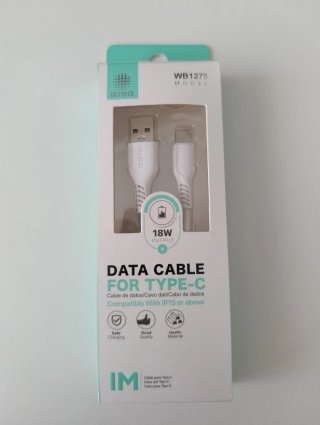 Cable de datos USB a Tipo-C ikred 18W