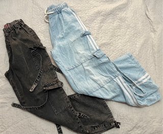 Pantalones vaqueros cargo talla 16