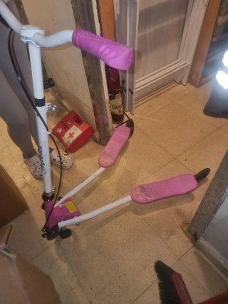 Patinete infantil rosa