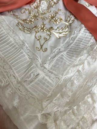Conjunto Manteleta y Delantal Fallera Adulta