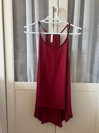 Blusa de fiesta roja