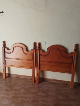 Cabeceros de madera para cama de 90