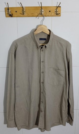 Camisa Adolfo Domínguez Beige Talla M