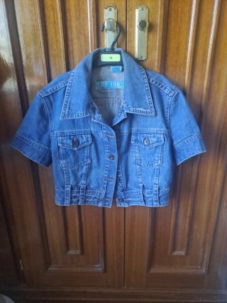 Torera vaquera Zara mujer talla 18