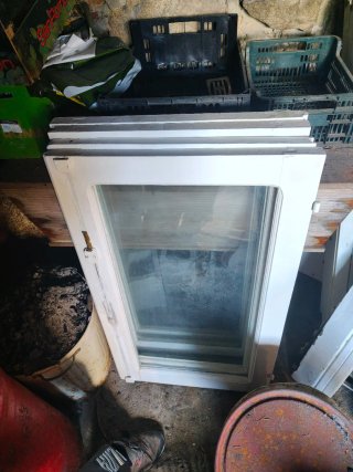 Ventanas antiguas de madera