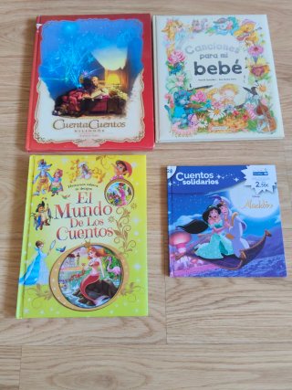 Pack de 4 libros de cuentos