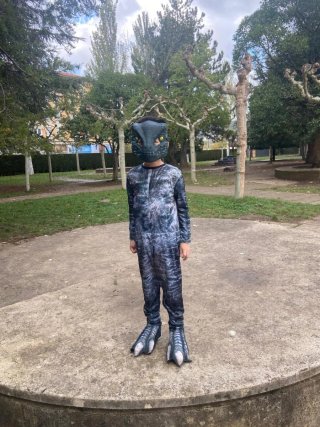 Disfraz Dinosaurio Jurassic World velociraptor