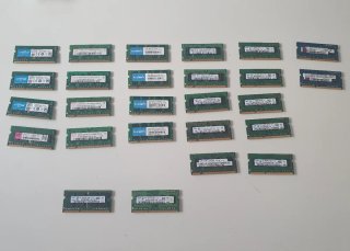 Lote 26 módulos de memoria RAM SODIMM