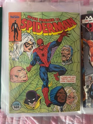 Comic Peter Parker es Spiderman N.º 124
