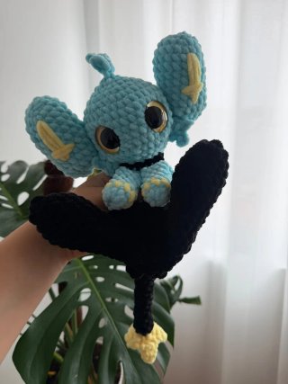 Shinx Pokémon a crochet