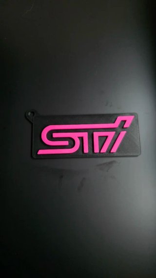 Llavero Subaru STI