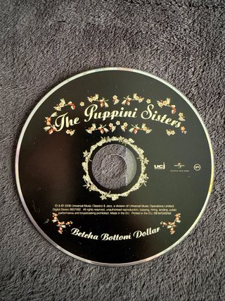 The Puppini Sisters Betcha Bottom Dollar CD