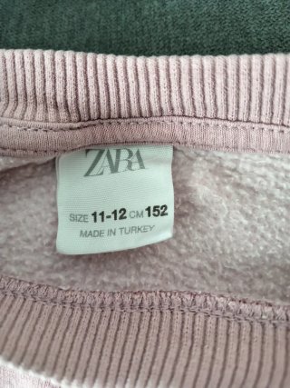 Sudadera Rosa Zara Kids 11-12 años