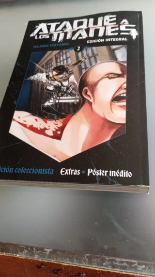 Manga Ataque a los Titanes. 2.Salvat