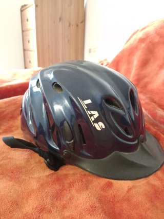 Casco de montar LAS azul