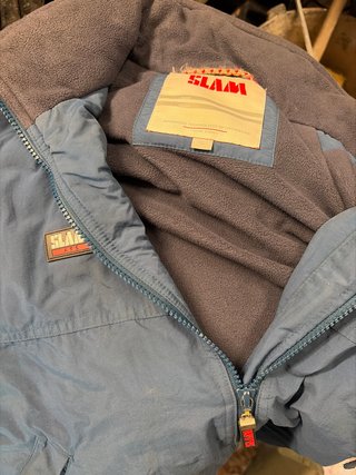 Chaqueta Slam azul y gris
