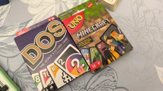 UNO y DOS Minecraft Card Games