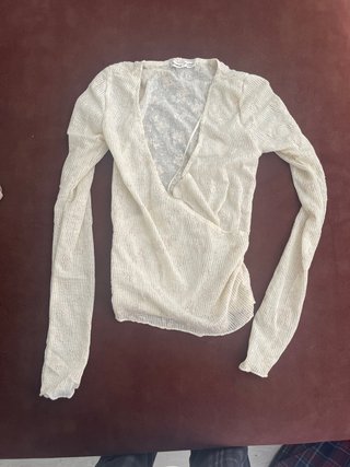 Pull&Bear Camiseta Escotada Talla XS