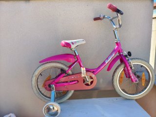 Bicicleta infantil rosa Ridden