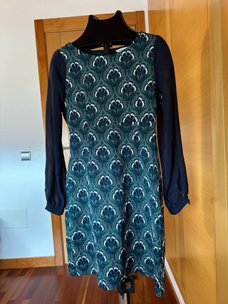 Vestido Retro Estampado NAFNAF Talla M
