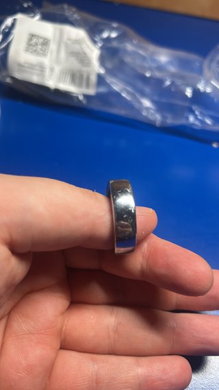 Oura Ring Gen3 plateado talla 13 + cargador