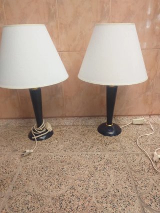 Set de 2 Lámparas de Mesa Vintage