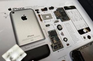 iPhone original en marco decorativo (primero)