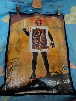 Disfraz Rey de Carta Adulto Talla Única