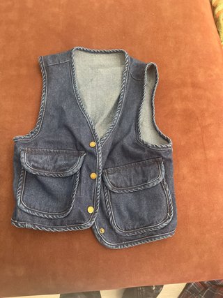 Chaleco vaquero talla S