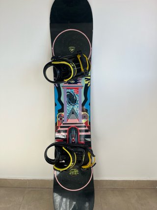 Tabla Snowboard Rossignol con Fijaciones Salomon