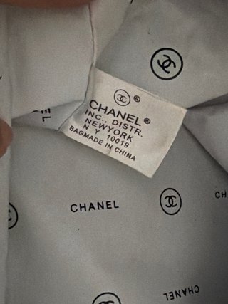 Zaino in tela Chanel nero