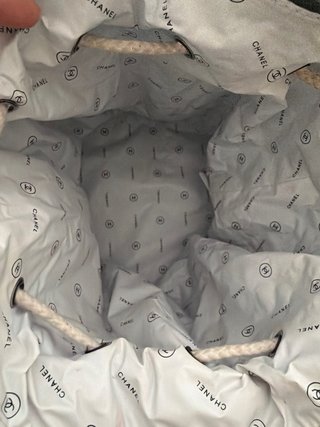 Zaino in tela Chanel nero